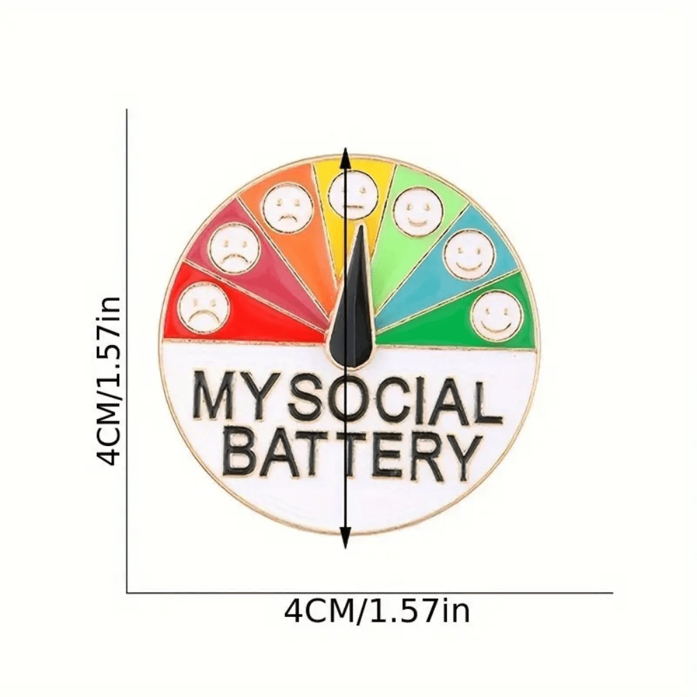 My Social Battery Pin - Image 4