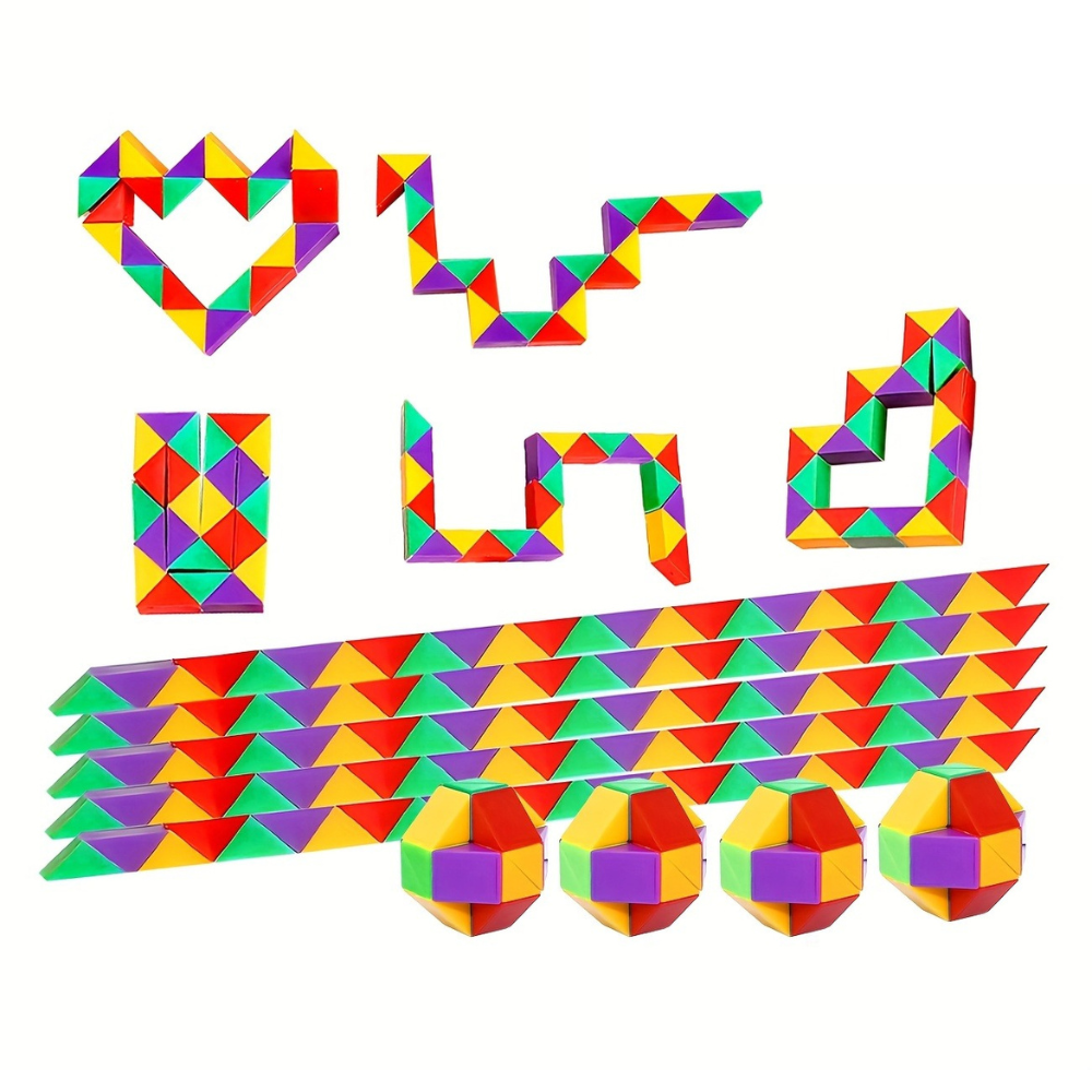 Magic Snake Cube Puzzle