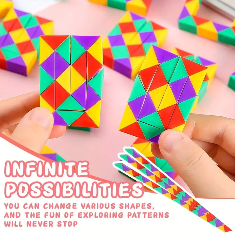 Magic Snake Cube Puzzle - Image 2