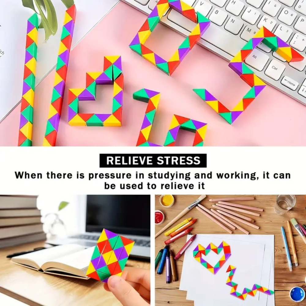 Magic Snake Cube Puzzle - Image 4
